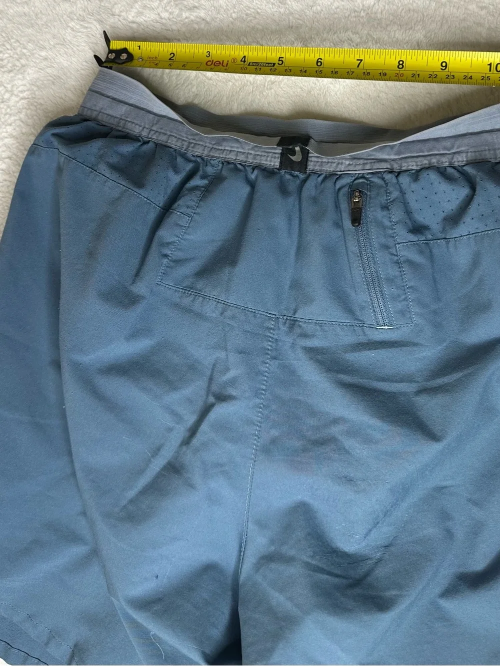 Nike Boys M 2-Piece Shorts Bundle Athletic Running Blue Navy Sport Shorts